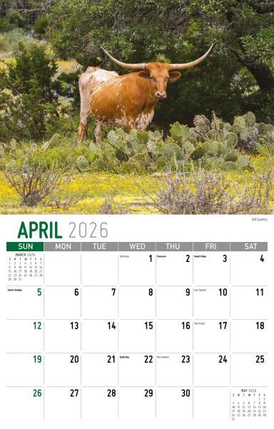 Galleria Wall Calendar 2026 Living Healthy
