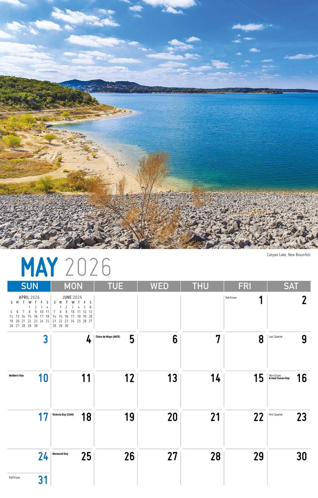 Galleria Wall Calendar 2026 Living Healthy