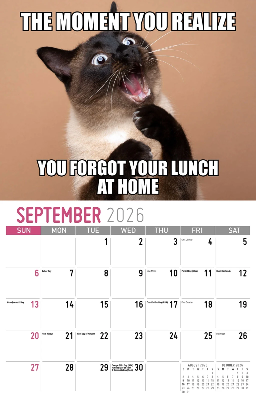 Galleria Wall Calendar The Memeing Of Life