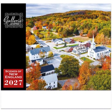 Galleria Wall Calendar 2027 Scenes Of New England