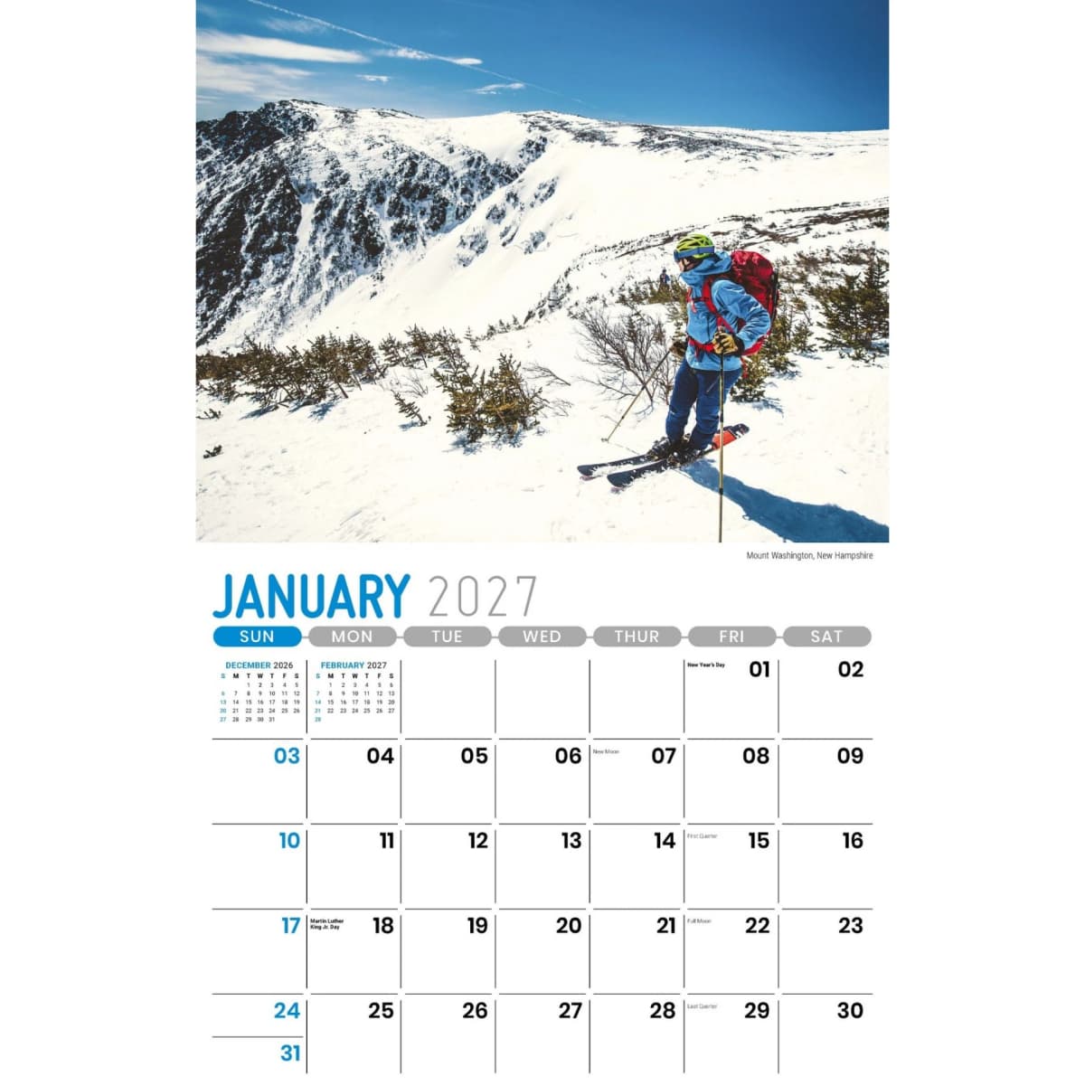 Galleria Wall Calendar 2027 Scenes Of New England