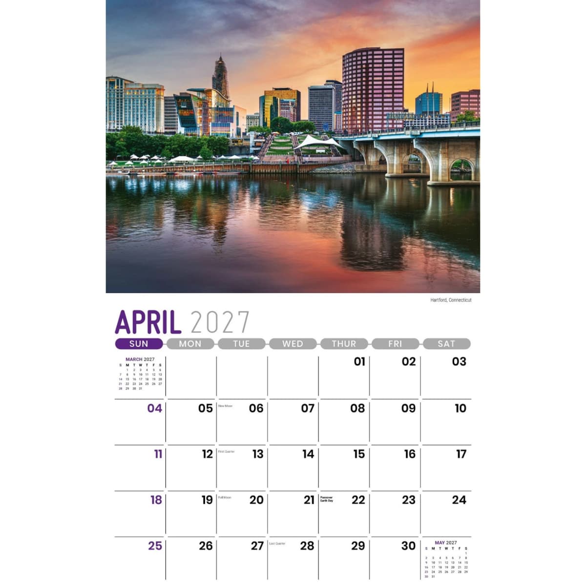 Galleria Wall Calendar 2027 Scenes Of New England