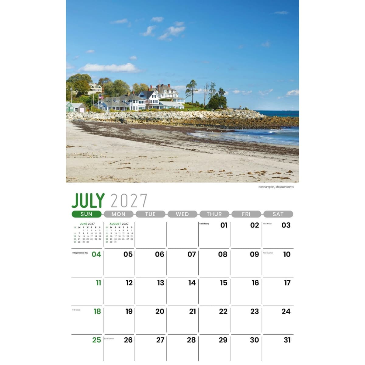 Galleria Wall Calendar 2027 Scenes Of New England