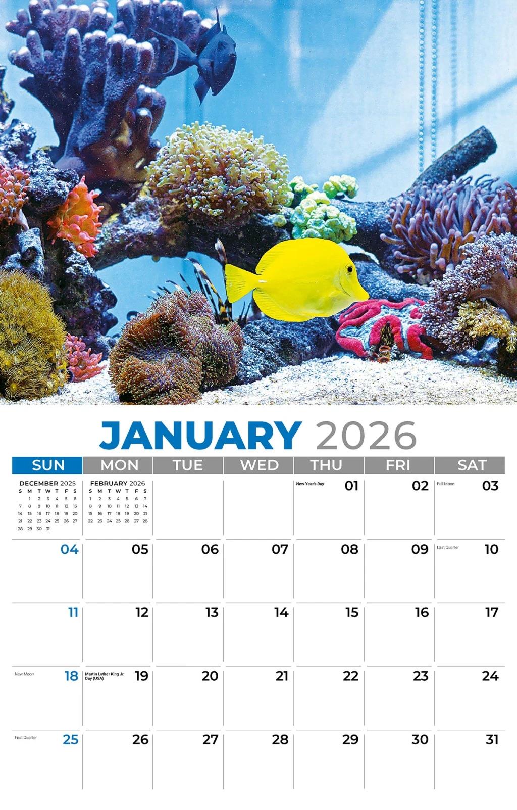 Galleria Wall Calendar 2026 Pets