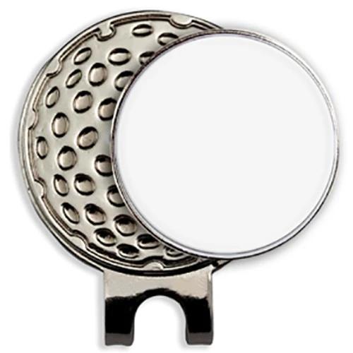 Golf Hat Clip w/Full Color Ball Marker