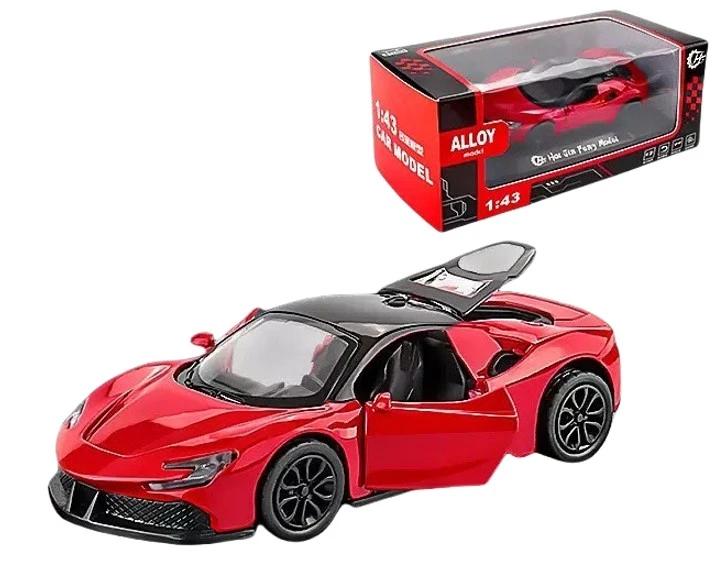 Sports Style Diecast Race Car Red
