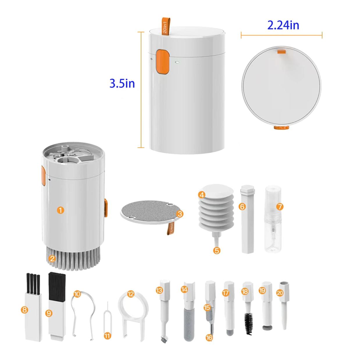 20-in-1 Multi-Tool Electronic Device Cleaning Set