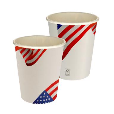 5 oz Full Color Patriotic Paper Cup