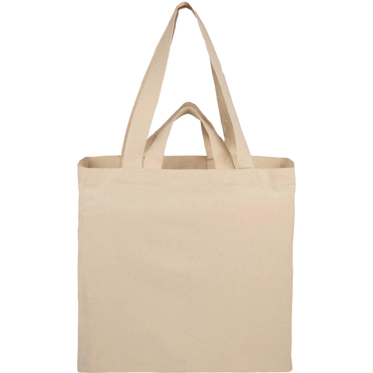 Organic 6oz Cotton Dual Carry Tote