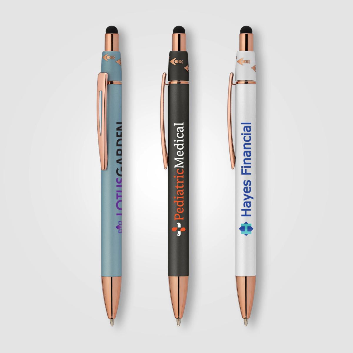 Orbit Spinner Metal Stylus Pen - Full-Color Inkjet