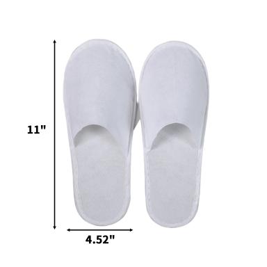 Full Color Spa Guest Slipper 11" x 4.5"