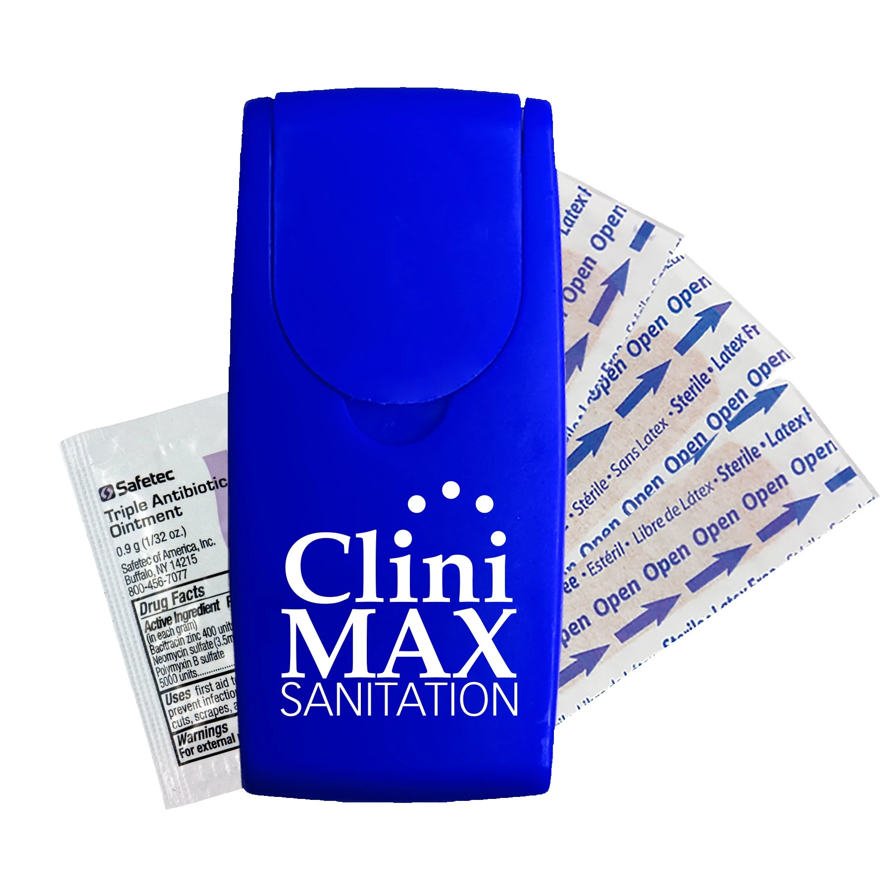 Flip-Top First Aid Kit - 3 Piece Kit