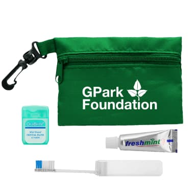 Zip Pouch Travel Kit ? 3 Piece