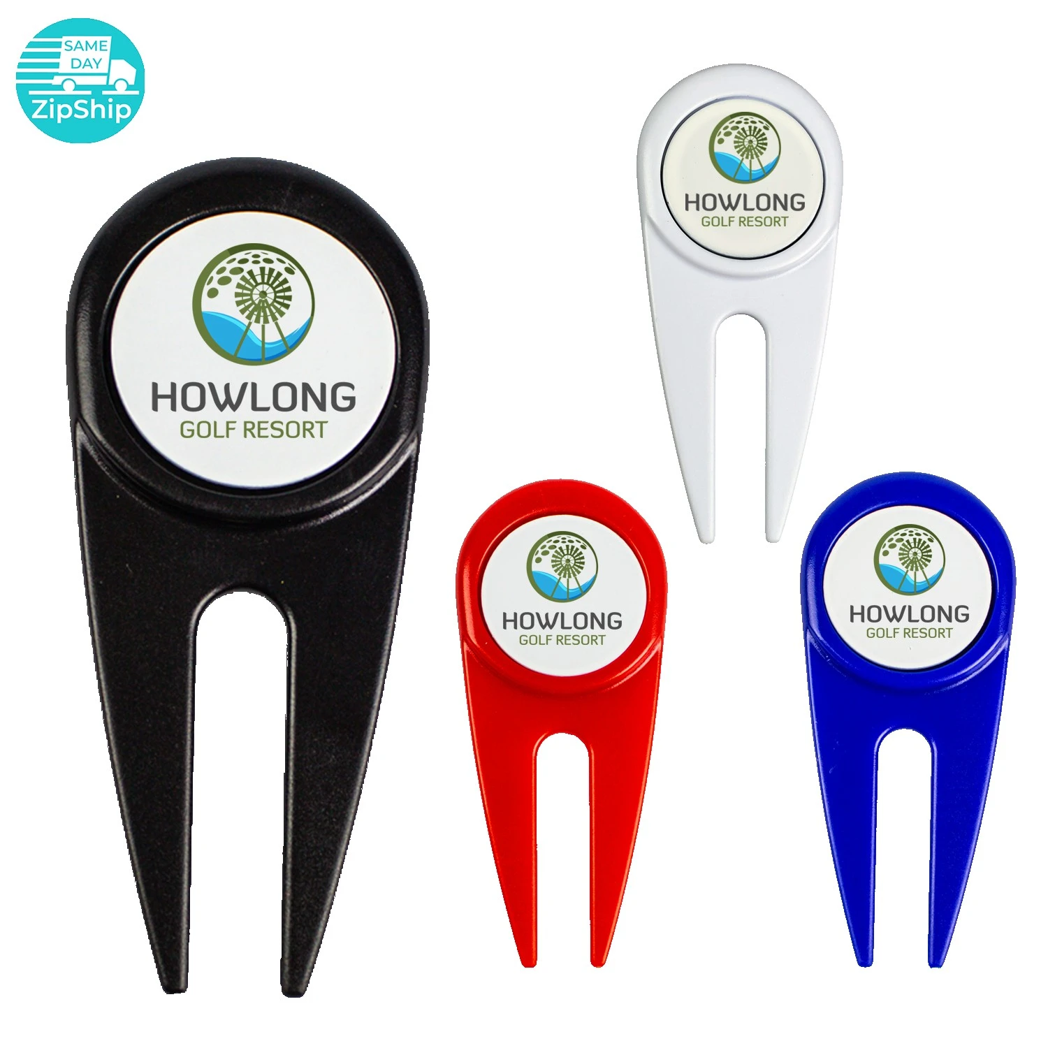 Divot Tool with Magnetic Ball Marker
