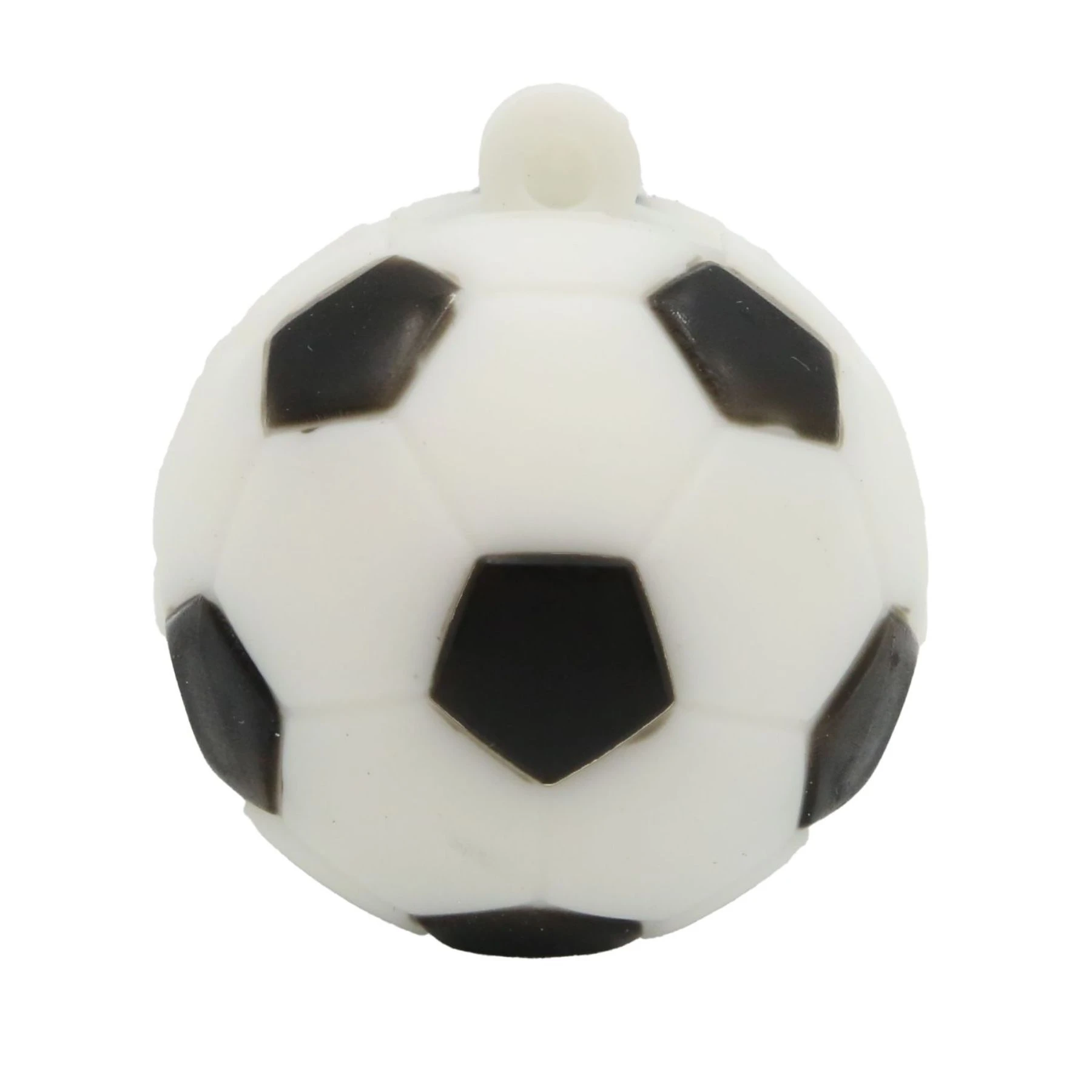 16GB Soccer Shaped PVC Fast USB Drive with Keyring