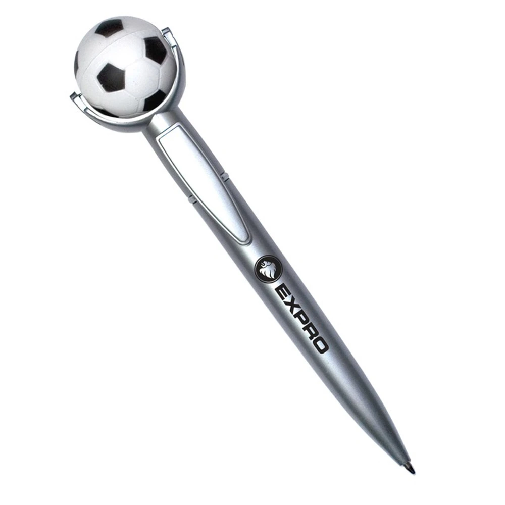 Soccer Ball Squeeze Top Pen