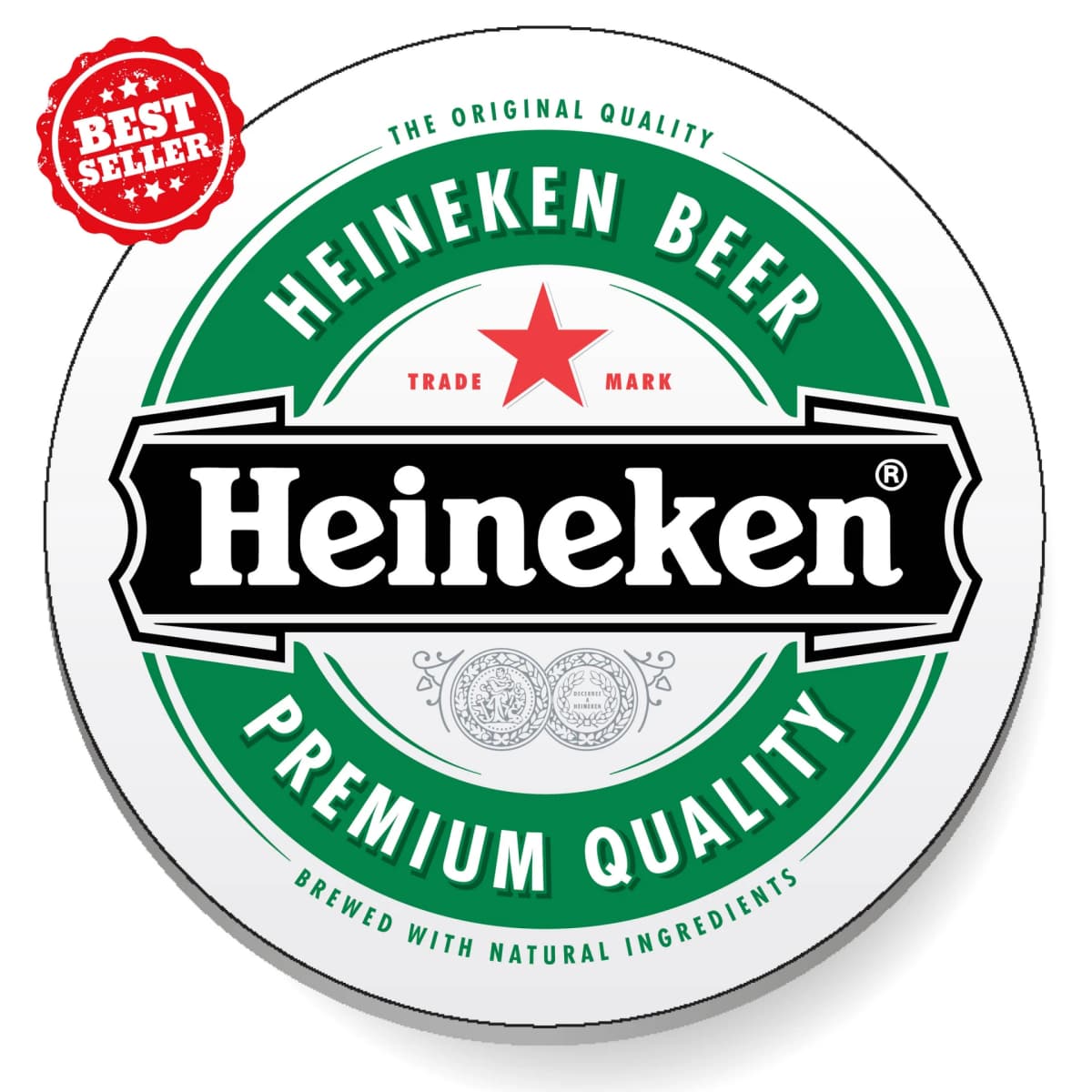 Pulpboard Coasters - Med Wt 40 pt. - High Volume - FAST!