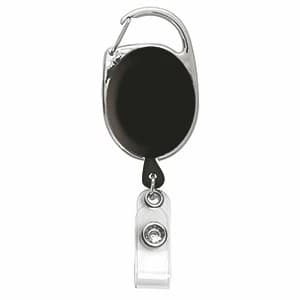 "Oberlin Pl" Full-Color Retractable Carabiner Style Badge Reel & Badge Holder