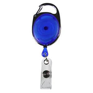 "Oberlin Pl" Full-Color Retractable Carabiner Style Badge Reel & Badge Holder