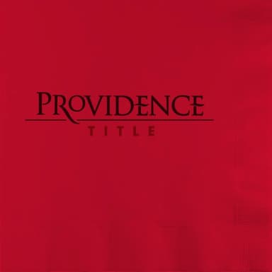 Red 3-Ply Luncheon Napkins - Custom Digital Print