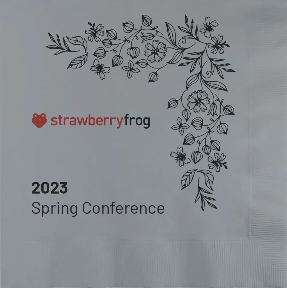 Silver 3-Ply Luncheon Napkins - Custom Digital Print