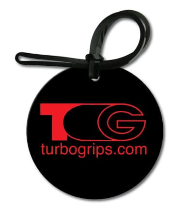 Large Round Bag & Luggage Tag - Spot Color