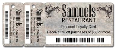 Loyalty Wallet Card & Tags Key Tag - Full Color