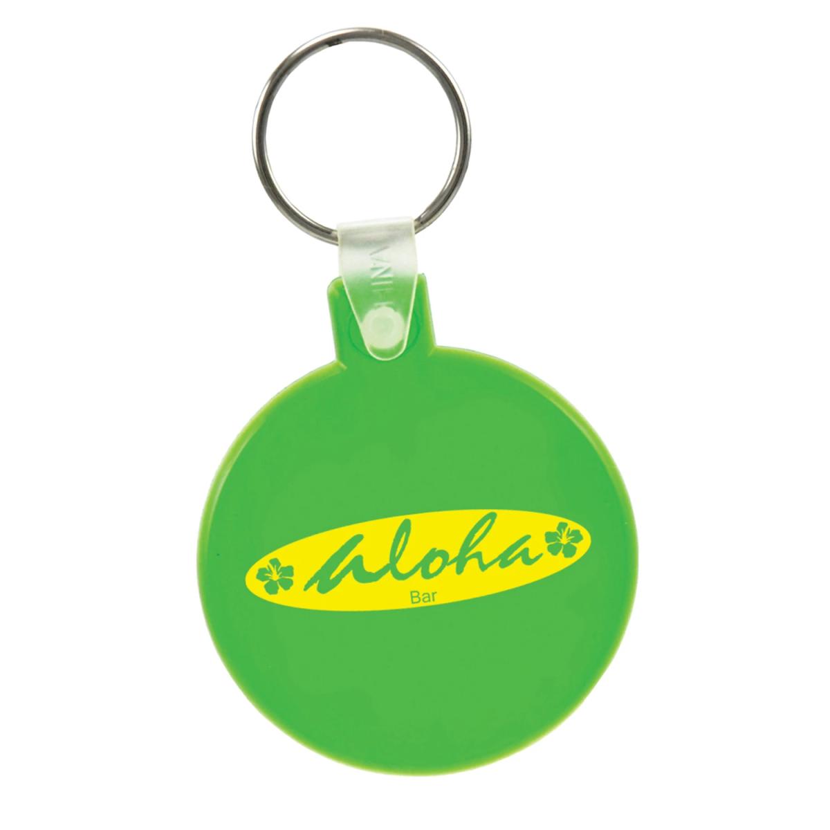 Large Round Soft Key Tag