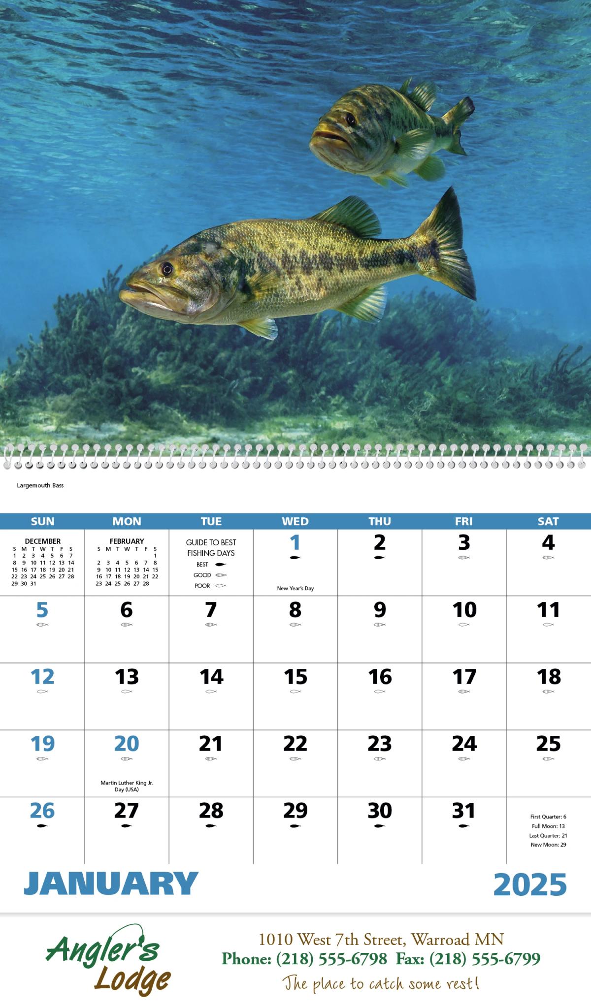 Fishing Calendar