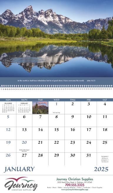 Everlasting Word Calendar - Spiral only