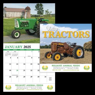 Vintage Tractors Appointment Calendar