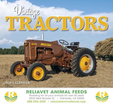 Vintage Tractors Appointment Calendar