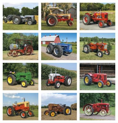 Vintage Tractors Appointment Calendar