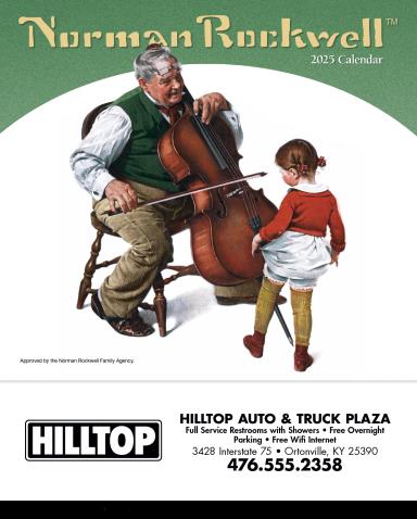 Norman Rockwell's Wonderful World Mini Calendar