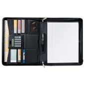 Manhattan Zippered Padfolio