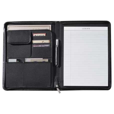 Metropolitan Zippered Padfolio