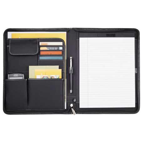 Metropolitan Zippered Padfolio