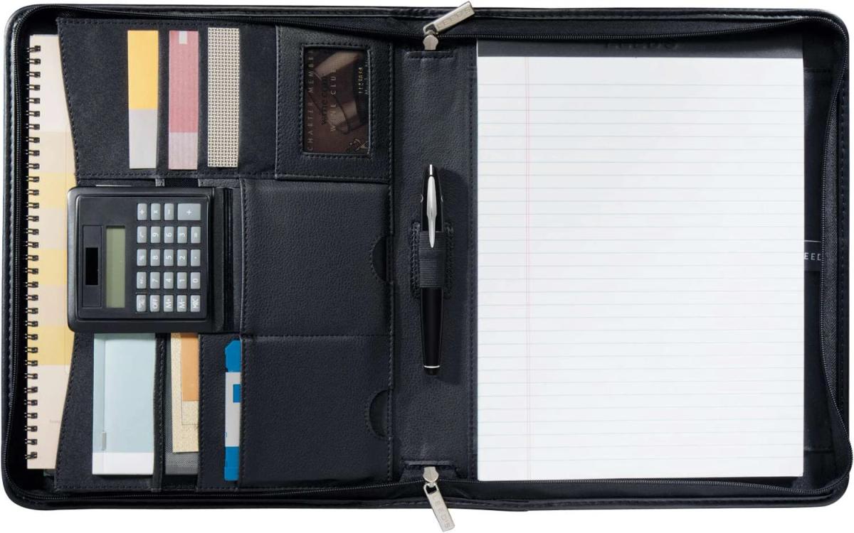 Metropolitan Zippered Padfolio