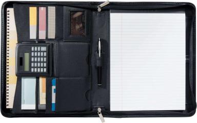 Metropolitan Zippered Padfolio