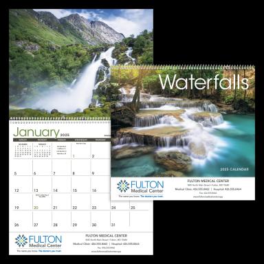 Waterfalls Calendar