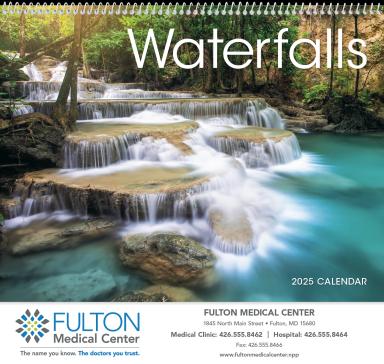Waterfalls Calendar