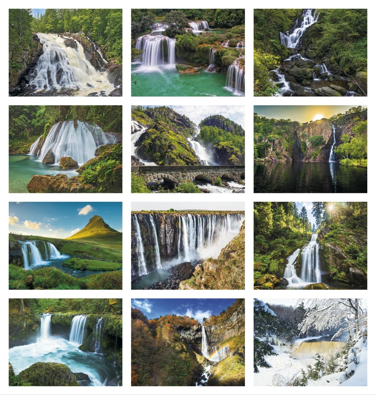 Waterfalls Calendar