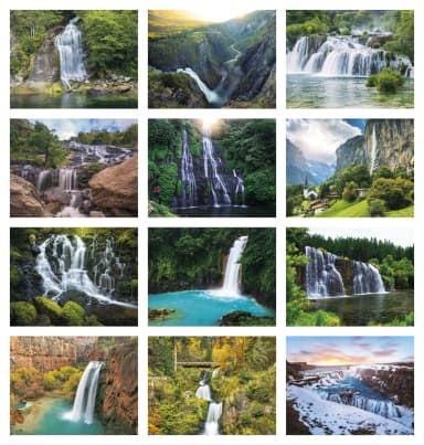 Waterfalls Calendar