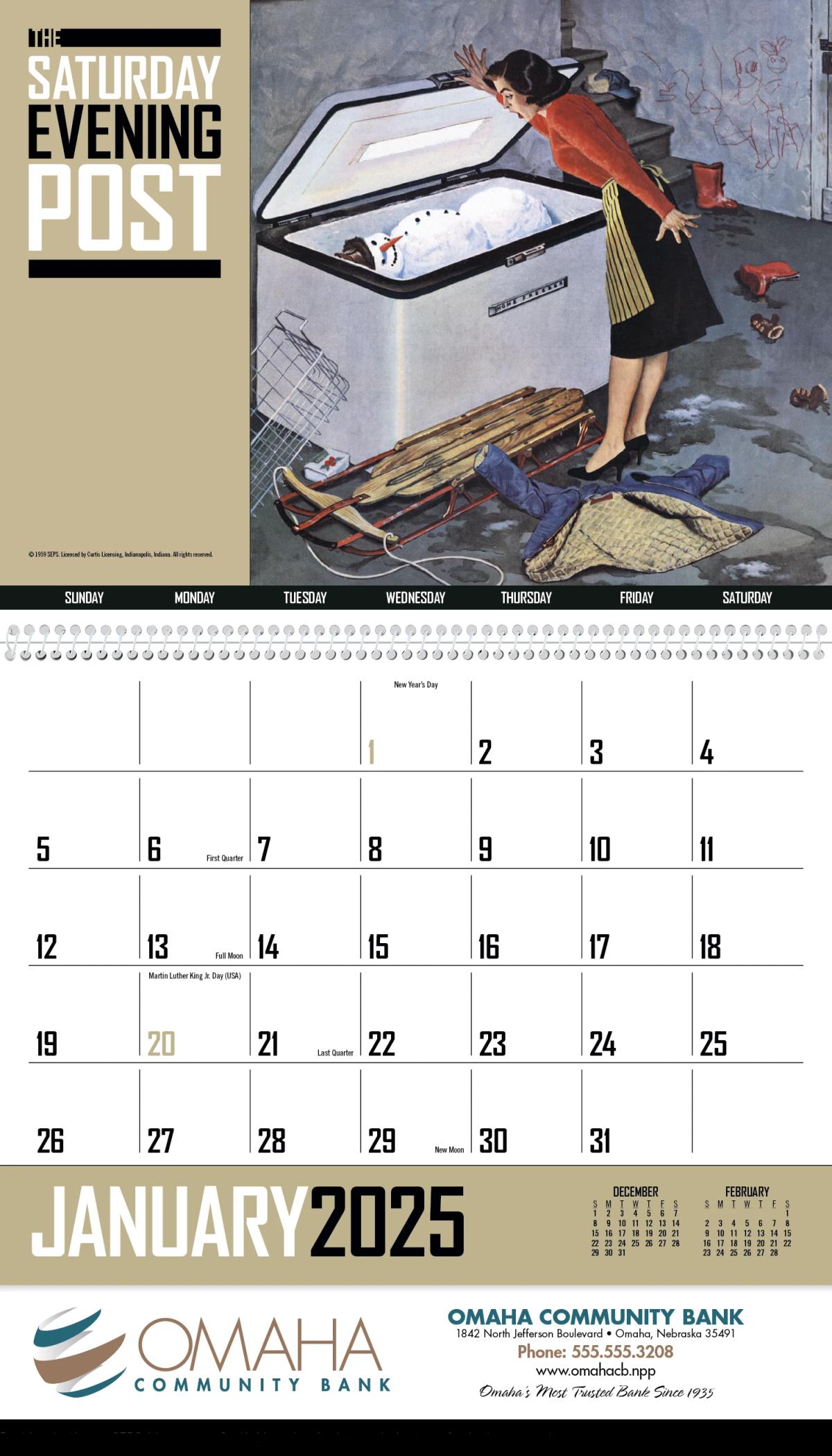 The Saturday Evening Post Calendar