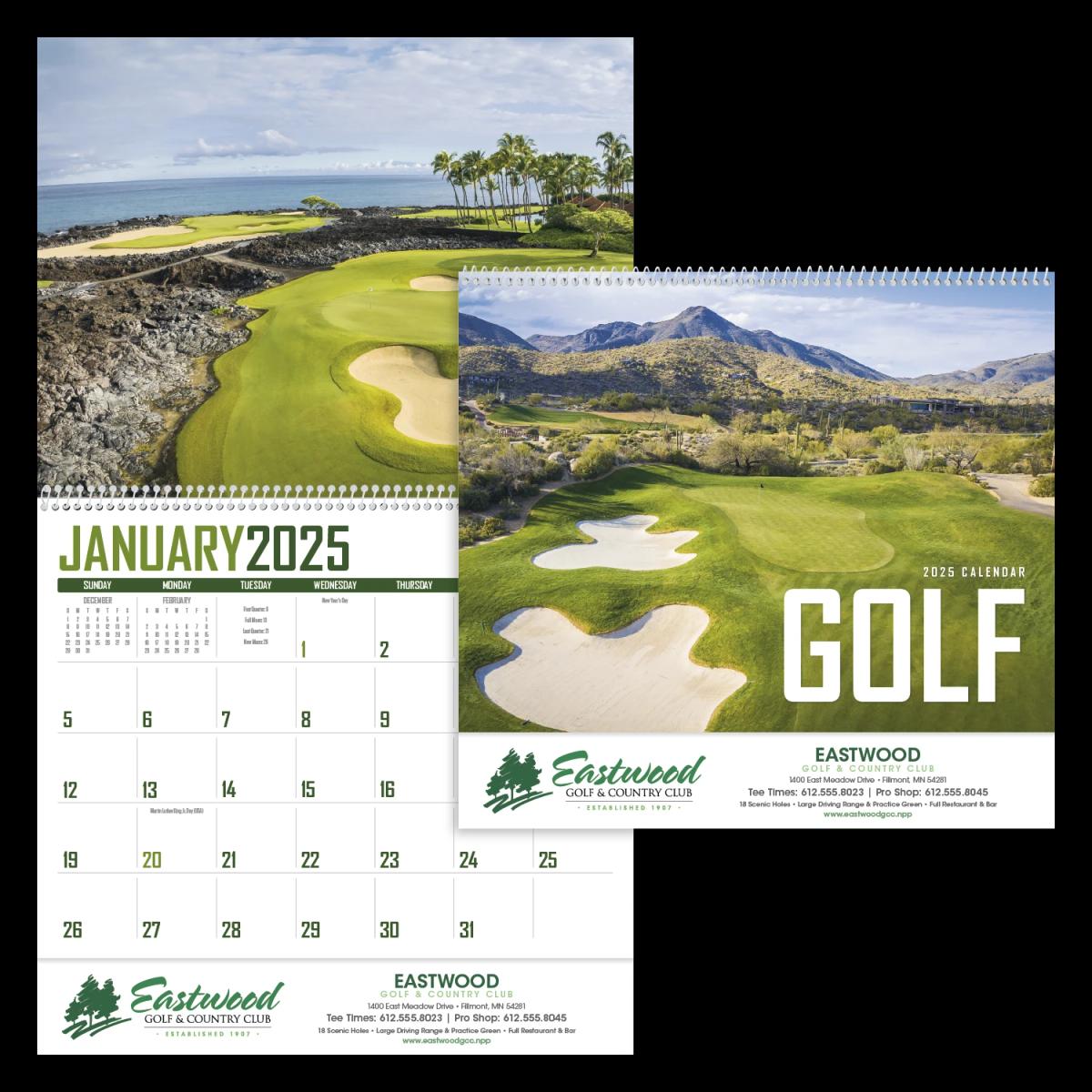 Golf Calendar