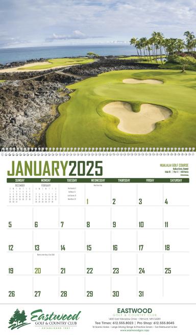 Golf Calendar