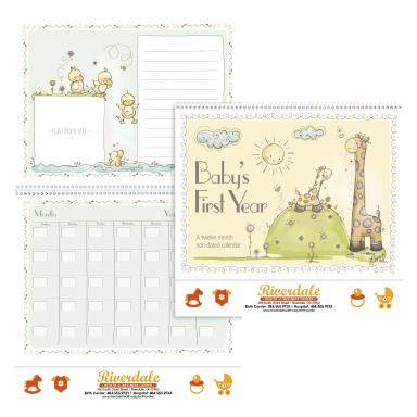 Baby's First Year by Rachelle Anne Miller Calendar