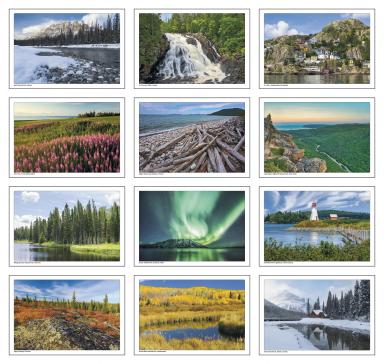 Canadian Scenic Pocket Calendar