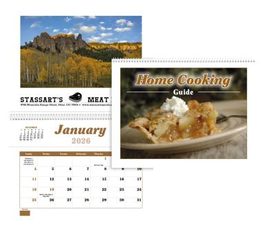 Home Cooking Guide Pocket Calendar