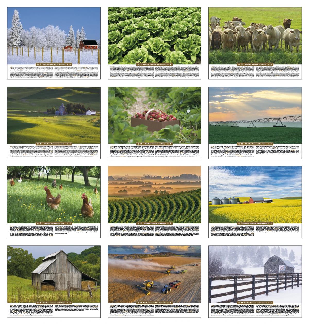 Scenic Almanac Calendar